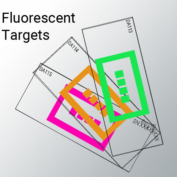 Fluorescent Calibration Targets
